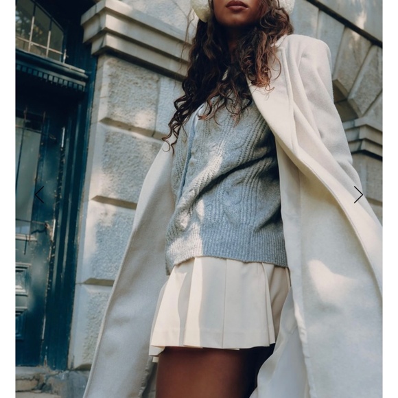 ARDENE Micro Tiered Skirt With Belt - Picture 5 of 5